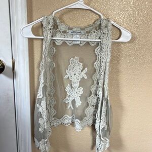Lace vest